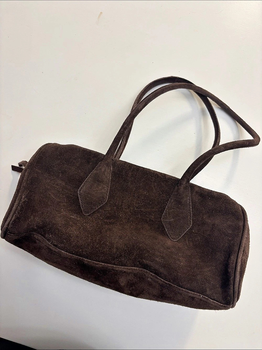 Free People Brown Suede Shoulder Bag